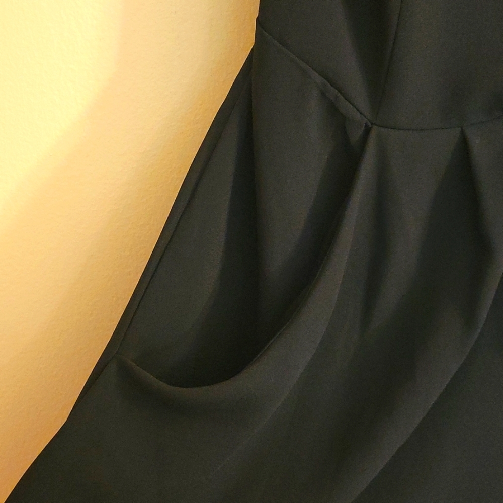 Express size 6 strapless black romper - Picture 2 of 6